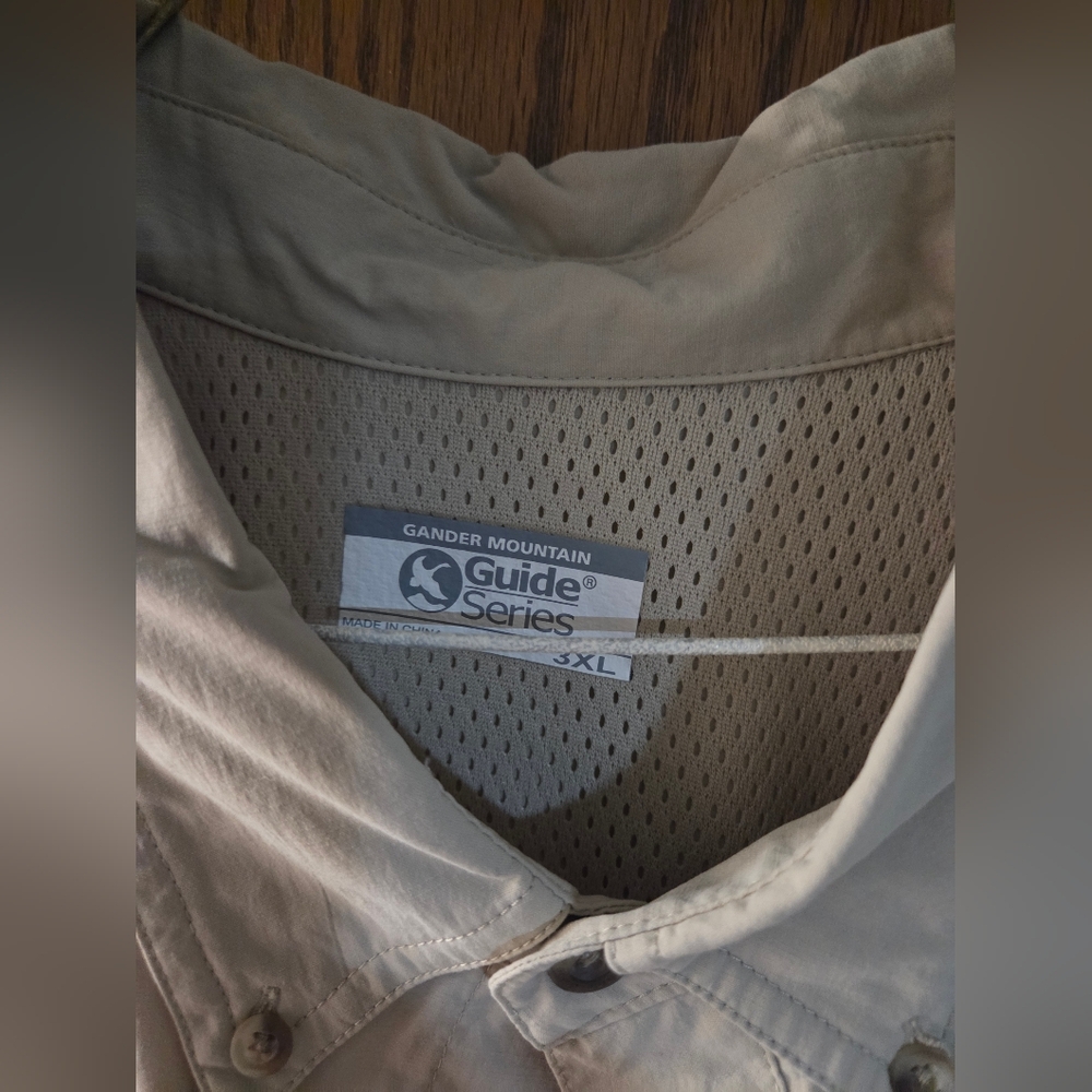 Gander Mountain Men's Beige Shirt Jacket